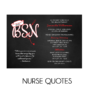 Nurse Quotes for graduation invitations
